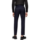 Boss - Mix & Match Pantalon - Donkerblauw - 100% Scheerwol