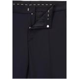 Boss - Mix & Match Pantalon - Donkerblauw - 100% Scheerwol