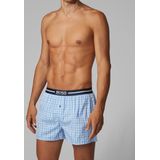 HUGO BOSS - Boxershorts - Lichtblauw - 2-Pack - 100% Katoen, Geweven Popeline