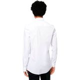 HUGO Erondo Overhemd - Wit - Popeline - Strijkvriendelijk - 100% Katoen