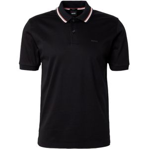 Hugo Boss - Penrose Polo - Effen Zwart - Katoen