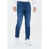 BOSS - Delaware3 - 5-Pocket Jeans - Blauw - Katoenmix