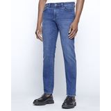 BOSS - Delaware3 - 5-Pocket Jeans - Blauw - Katoenmix