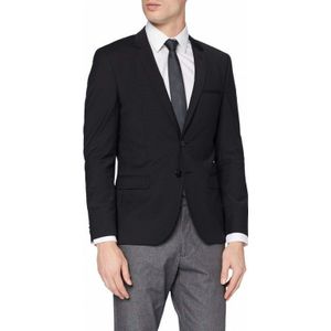 HUGO - Blazer ArtiM - Zwart - Wol - Lange Mouwen