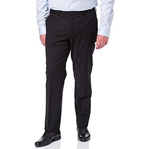 HUGOvoor mannen. 50446520 Hesten broek grijs (46), Casual, Feest, Wol, Klassiek