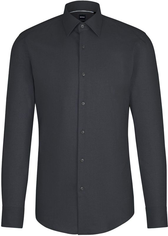 BOSS - H-Hank Kent - Overhemd - Effen - Katoen