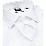 BOSS Hank slim fit overhemd, twill, wit