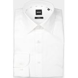 BOSS Hank slim fit overhemd, twill, wit