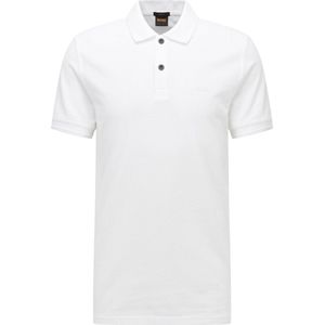 Hugo Boss - Casual Prime Polo - Korte Mouw - Wit - Katoen