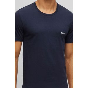 Hugo Boss - T-shirt - Grijs-Blauw-Wit - 3-pack