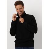 Hugo - Half-Zip Sweatshirt - Zwart - Katoen