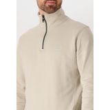 BOSS - Zetrust Half Zip Trui - Lichtbeige - Heren