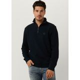 BOSS Zetrust Half Zip Trui Navy - Heren - Schipperstrui