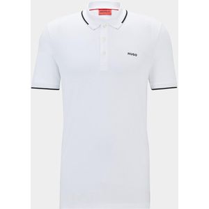 HUGO Heren Polo - Wit - Ademend Design voor Warm Weer