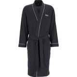 HUGO BOSS - Kimono - Ochtendjas - Zwart - 100% Katoen, Dunner dan Badstof