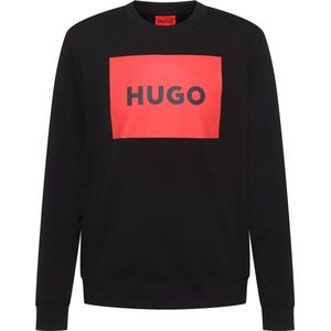 HUGO - 50467944 - Sweatshirt - Zwart - Katoen, Lange Mouwen, Duurzaam