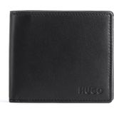 Hugo Subway 4 CC Coin Wallet black Heren portemonnee
