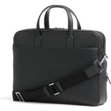 Boss Crosstown aktetas leer 38 cm black