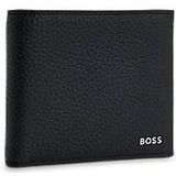 Boss Crosstown Portemonnee Leer 12 cm black