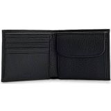 Boss Crosstown 4 CC Coin Wallet black Heren portemonnee