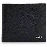 Boss Crosstown Portemonnee Leer 12 cm black