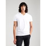 Hugo Boss 2 pak Hugo V shirts zwart