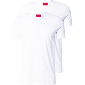 Hugo Boss 2 pak Hugo V shirts zwart