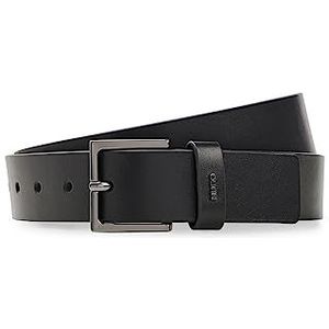 Hugo Giove Riem Leer 90 cm zwart