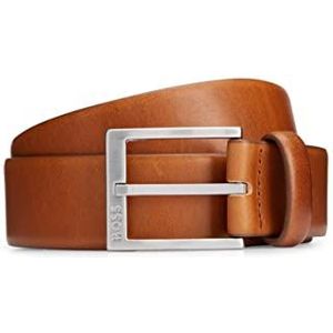 Boss Erron Riem Leer medium brown 90 cm