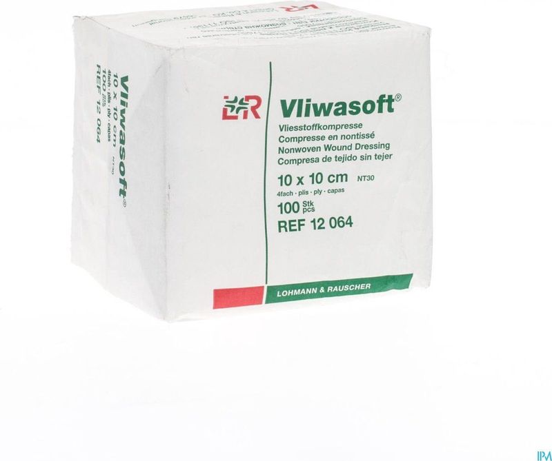 Vliwasoft 10cmx10cm 100 stuks
