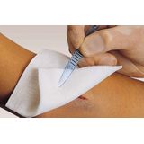 Vliwasoft - Vlieskompres - 10 x 10 cm - 4-laags - Sterk Absorberend