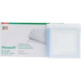 Vliwasoft - Vlieskompres - 5 x 5 cm - 4-laags - Vliesstof