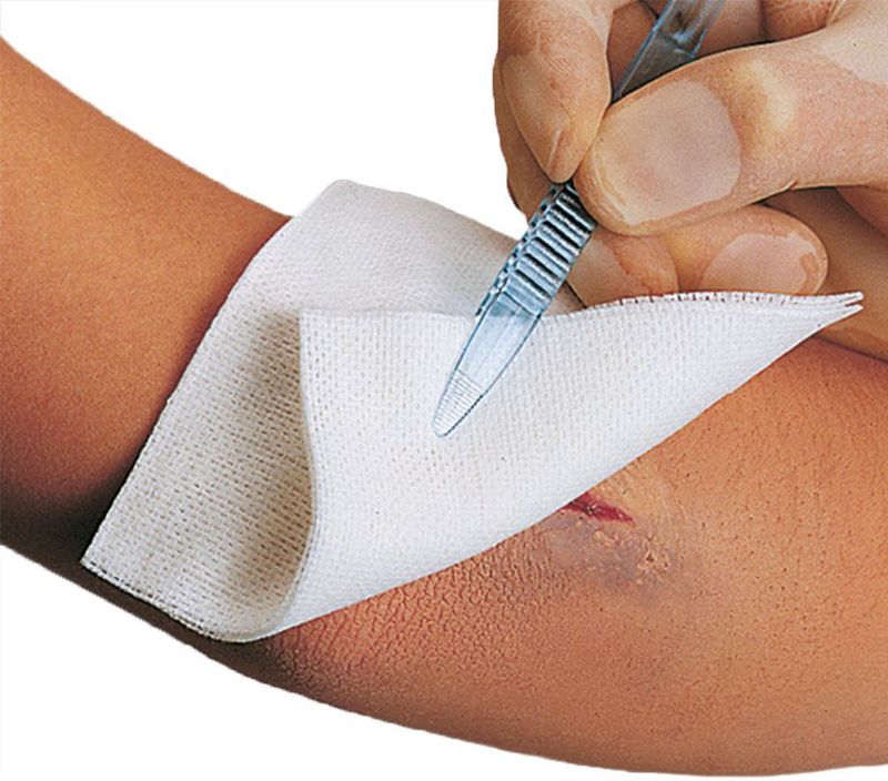 Vliwasoft - Vlieskompres - 5 x 5 cm - 4-laags - Vliesstof