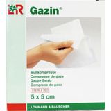 Gazin Gaaskompres 5 x 5cm steriel 5 x 2 10 Stuks