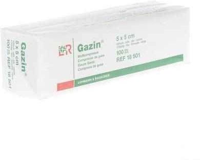 Setpack - Gaaskompressen RK - Steriel - Röntgencontrastdraad