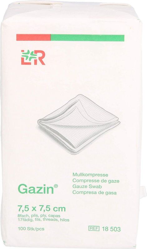 Setpack - Gaaskompressen RK - Steriel - Met Röntgencontrastdraad