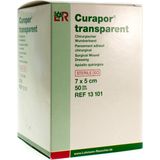 Curapor - Transparante Eilandpleister - 7,5 x 5 cm - Waterdicht - 50 Stuks