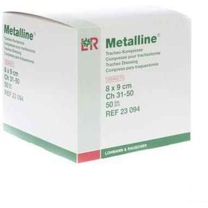 Metalline - Gaaskompressen - Wit - Pijnloos Vervangen