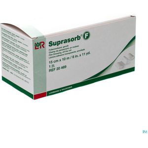 Suprasorb - F - Gaaskompres - 15cm x 10m - Licht secernerend, zelfklevend, elastisch