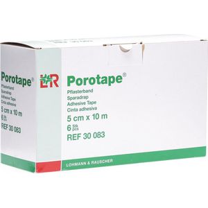 Porotape 5 cm - 6 stuks | Niet-elastische Sporttape