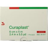 Curaplast - Sensitive - Hypoallergene Pleisterrol - Lichtbruin - 5m x 6cm