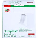 Curaplast - Sensitive - Hypoallergene Pleisterrol - Lichtbruin - 5m x 6cm