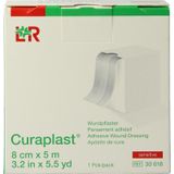 Curaplast - Sensitive - Hypoallergene Pleisterrol - Lichtbruin - 5m x 8cm