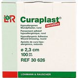 Curaplast Ronde Pleister Sensitive 2,3 cm voor Gevoelige Huid