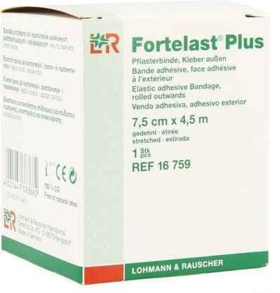 Fortelast Plus 7,5cmx4,5m 1 stuks