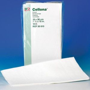 Cellona - Polstervilt - Medisch Hulpmiddel - Wit - Zacht en Flexibel