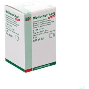 Mollelast - Haft - 8cm x 4m - Cohesieve Elastische Fixatiewindel
