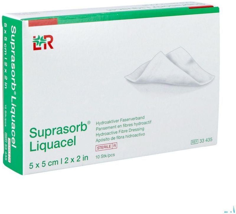 Suprasorb® Liquacel - Gaaskompres - Helder - Exsudaatabsorptie