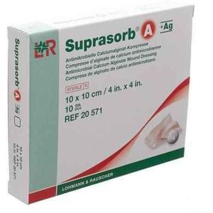 Suprasorb® A + Ag - Wondontsmetter - Zacht - Hoge Opnamevermogen
