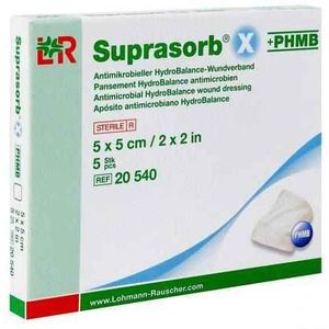 Suprasorb® X - Wondverband - Antimicrobieel - Vochtig Wondmilieu